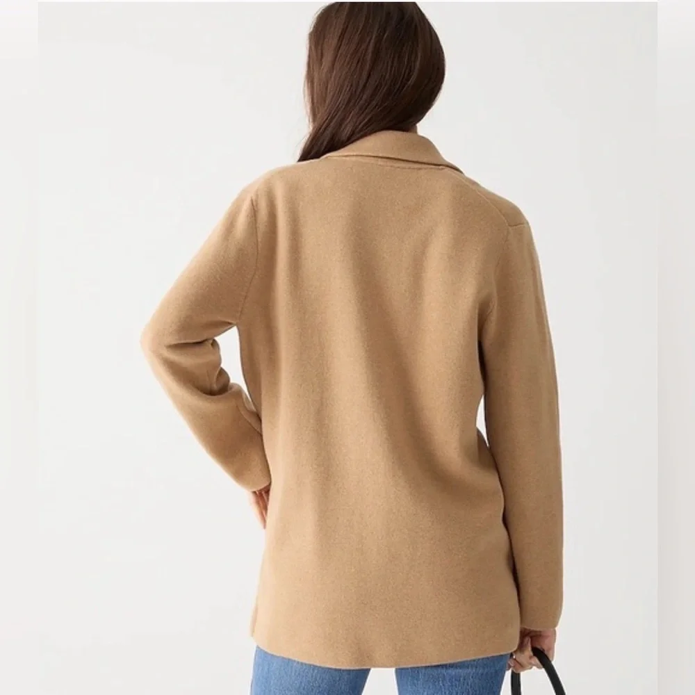 J Crew Cecile relaxed sweater-blazer